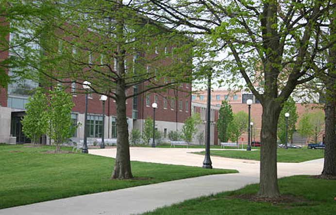 UIUC NCSA Entrance Drive